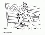 Coloring Dog Army Military Pages Dogs Boys Colouring Handler Navy Working Printable Kids Print Online Soldier Sheets Men Search Shepherd sketch template