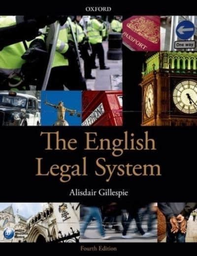 the english legal system alisdair gillespie author 9780199657094
