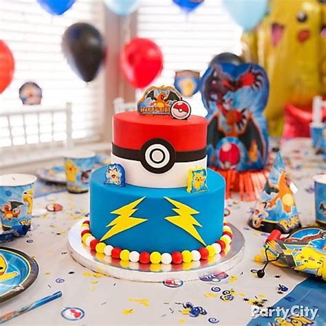 fondant pokemon cake   party city