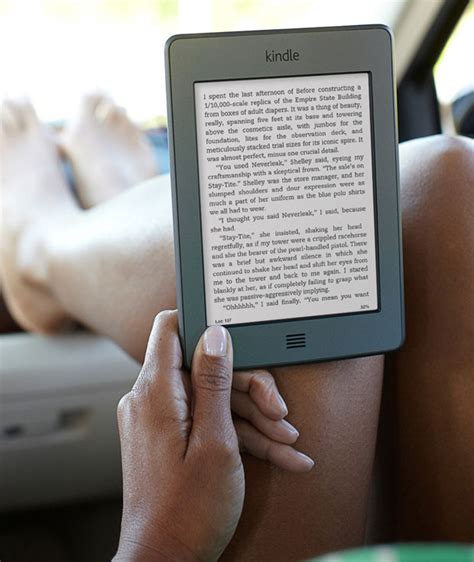 amazons  kindle touch    book    holiday  summer london evening