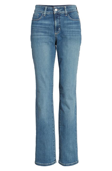 Nydj Marilyn Stretch Straight Leg Jeans In Blue Save 33 Lyst