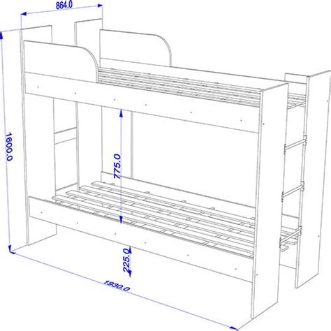 altura entre camas beliche pesquisa google muebles cama planos de