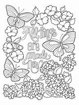 Colouring Verse Printable Inspirational 5x11 Journaling Shading Svg Examples sketch template