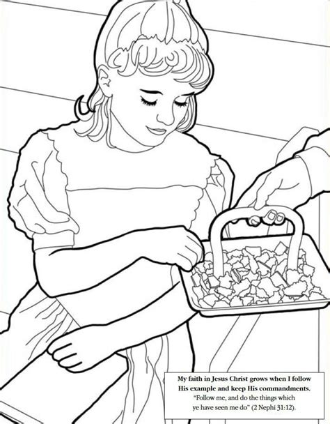 coloring pages  kids lds primary lds coloring pages lds kids