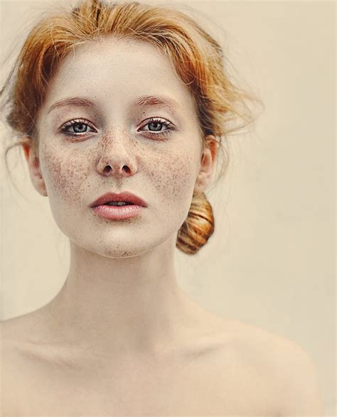 untitled by lena dunaeva red hair freckles freckles