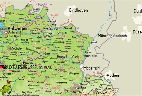 belgium map limburg