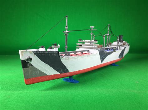 Navy Tanker Plastic Model Military Ship Kit 1 520 Scale Hl438