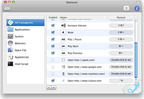 shortcuts keyboard software   mac