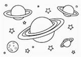 Coloring Pages Planets sketch template