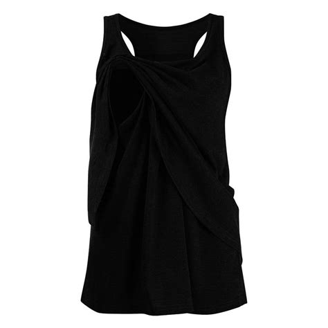 tuscom tuscom women s maternity nursing wrap double layer sleeveless