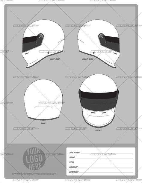 helmet template pack  school  racing graphics