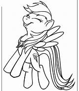 Coloring Pages Rainbow Dash Rocks Pony Little Mlp Colouring Mermaid Laughing Printable sketch template