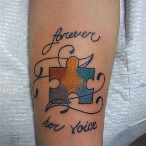 60 Wonderful Autism Tattoo Ideas Showing Awareness And Honor