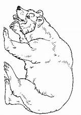 Coloring Mitten Pages Bear Color Getcolorings Printable sketch template