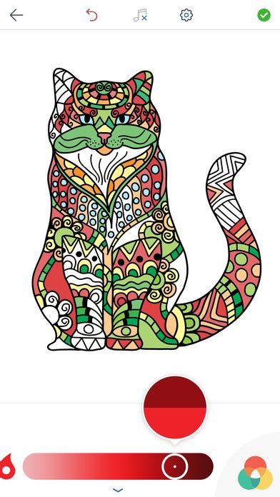 image  cat coloring pages  adults mod db