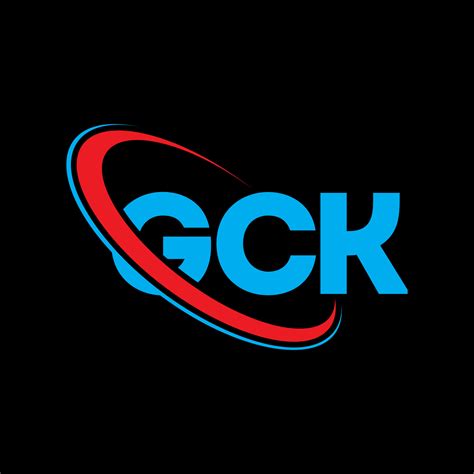logo gck gck lettre creation de logo de lettre gck initiales logo gck liees avec  cercle