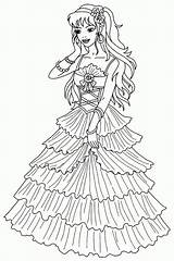 Bestcoloringpagesforkids Diana Beauty sketch template