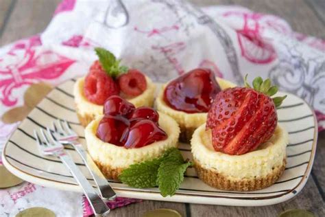 mini  york cheesecake recipe mindees cooking obsession