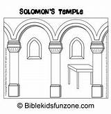 Temple Solomon Coloring sketch template