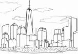 Coloring City Pages Easy sketch template