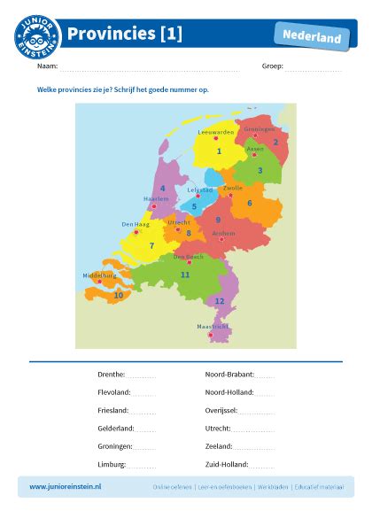 provincies  nederland