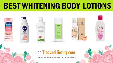 10 Best Skin Whitening Body Lotions For All Skin Types Youtube