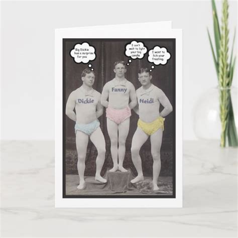 Funny Gay Birthday Card Zazzle Ca