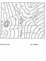 Contour Exercise Map Topographic Lines Maps Questions Interval Would Intervals Many Meters River Transcription Text Show sketch template