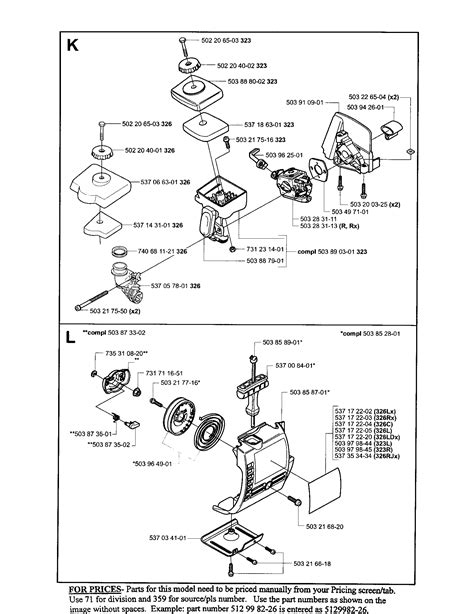 Husqvarna 223l Parts Manual