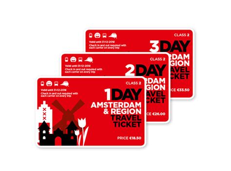 amsterdam region travel ticket discover holland