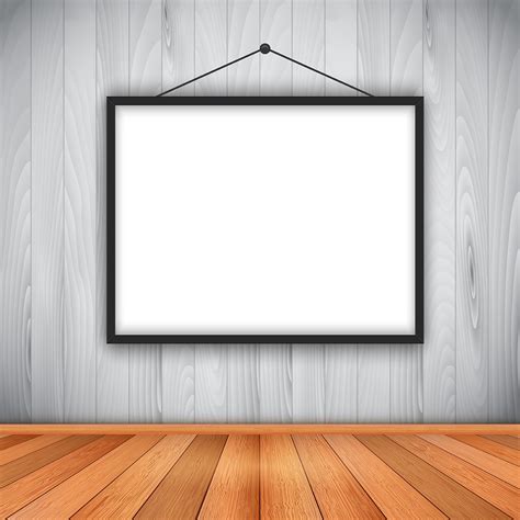 picture frames vector photo art gallery dark blank collection  wall