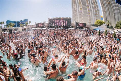 vegas pool parties the five best parties to hit up in sin city