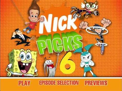 nick picks vol  fanon  dvd menu walkthrough youtube