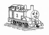 Coloring Pages Thomas Train Trains Printable Cartoon Print sketch template
