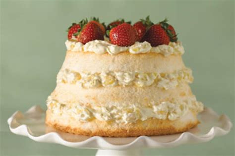 Pineapple Cream Angel Food Cake Just A Pinch Recipes