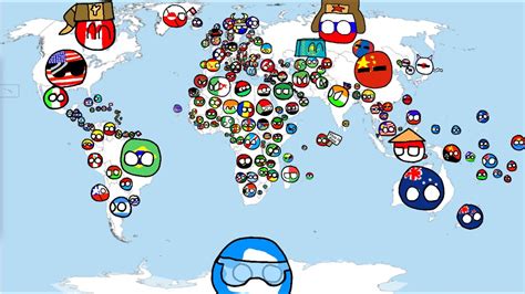 country balls map youtube