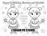 Twinkle Little Star Coloring Pages Lovely Twins Lyrics Kids sketch template