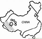 China Coloring Map Chinese Pages Printable Colouring Ancient Clipart Color Yang Countries Ying Online Clipartbest Super Use Library Popular Clip sketch template