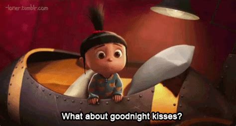 Cartoon Cute Goodnight Kiss Image 601397 On