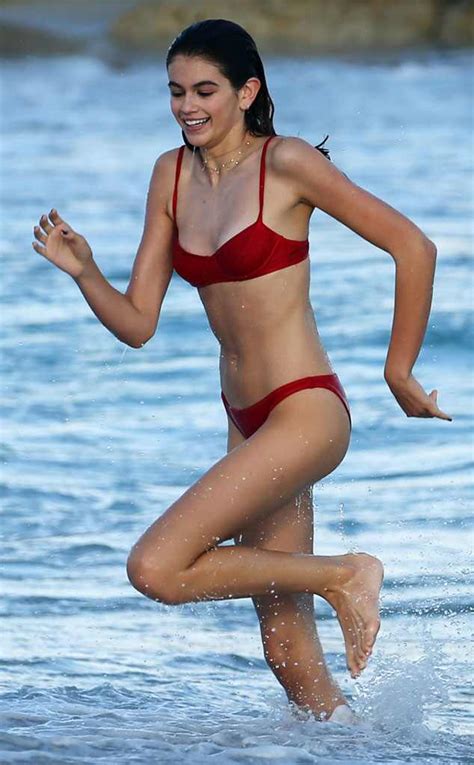 Kaia Gerber From Bikini Gallery E News