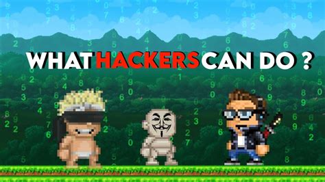 hackers  pixel worlds youtube