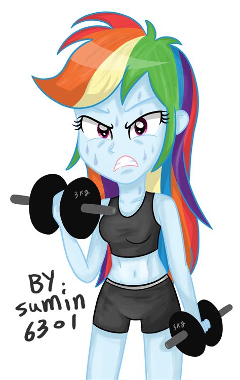 rainbowdash exercise png by sumin6301 on deviantart