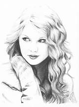 Swift Taylor Coloring Pages Printable Realistic Celebrities Coloring4free Book People Women Easy Printables Drawings Print Famous Drawing Ages Faces Choose sketch template