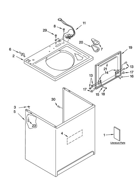 29 Kenmore Elite Washing Machine Parts Diagram Wiring