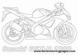 Gsxr Suzuki Cbr Blueprints 600rr Skizzen sketch template