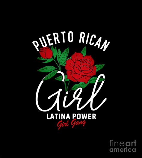 puerto rican girl latina power digital art by siti aya fine art america