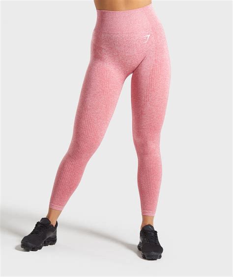 gymshark vital seamless leggings pink marl gymshark