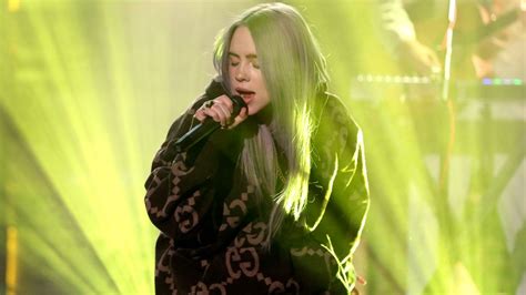 billie eilish delivers mind bending snl debut with gravity defying set that is so perfectly