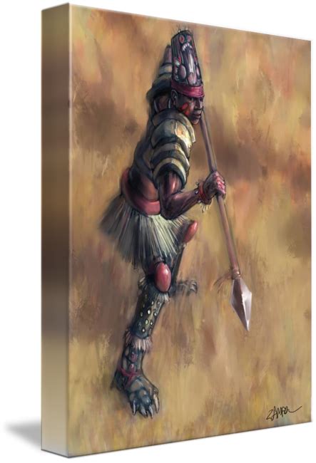 fantasy african warrior  jason zampol