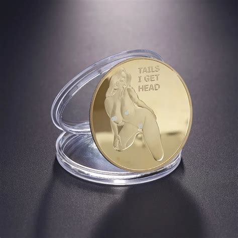 Sexy Woman Coin Get Commemorative Coin Zinc Alloy Adult Challenge